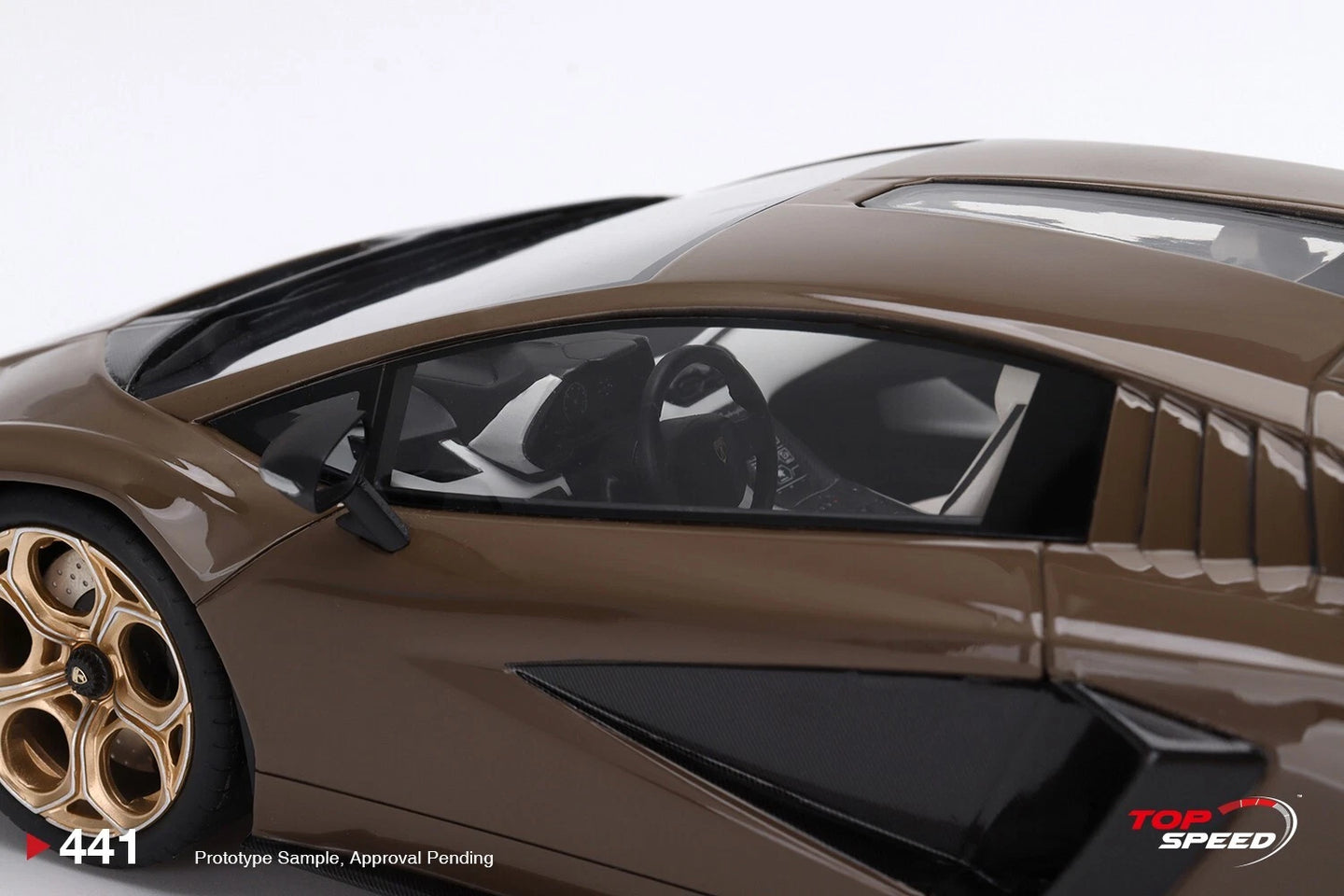 TOPSPEED LAMBORGHINI COUNTACH LPI 800-4 DARK BRONZE