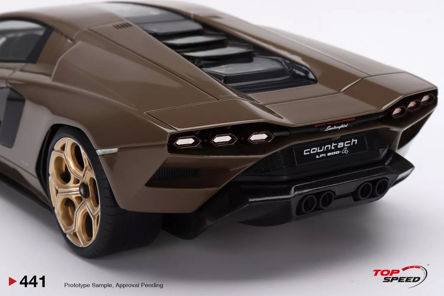 TOPSPEED LAMBORGHINI COUNTACH LPI 800-4 DARK BRONZE