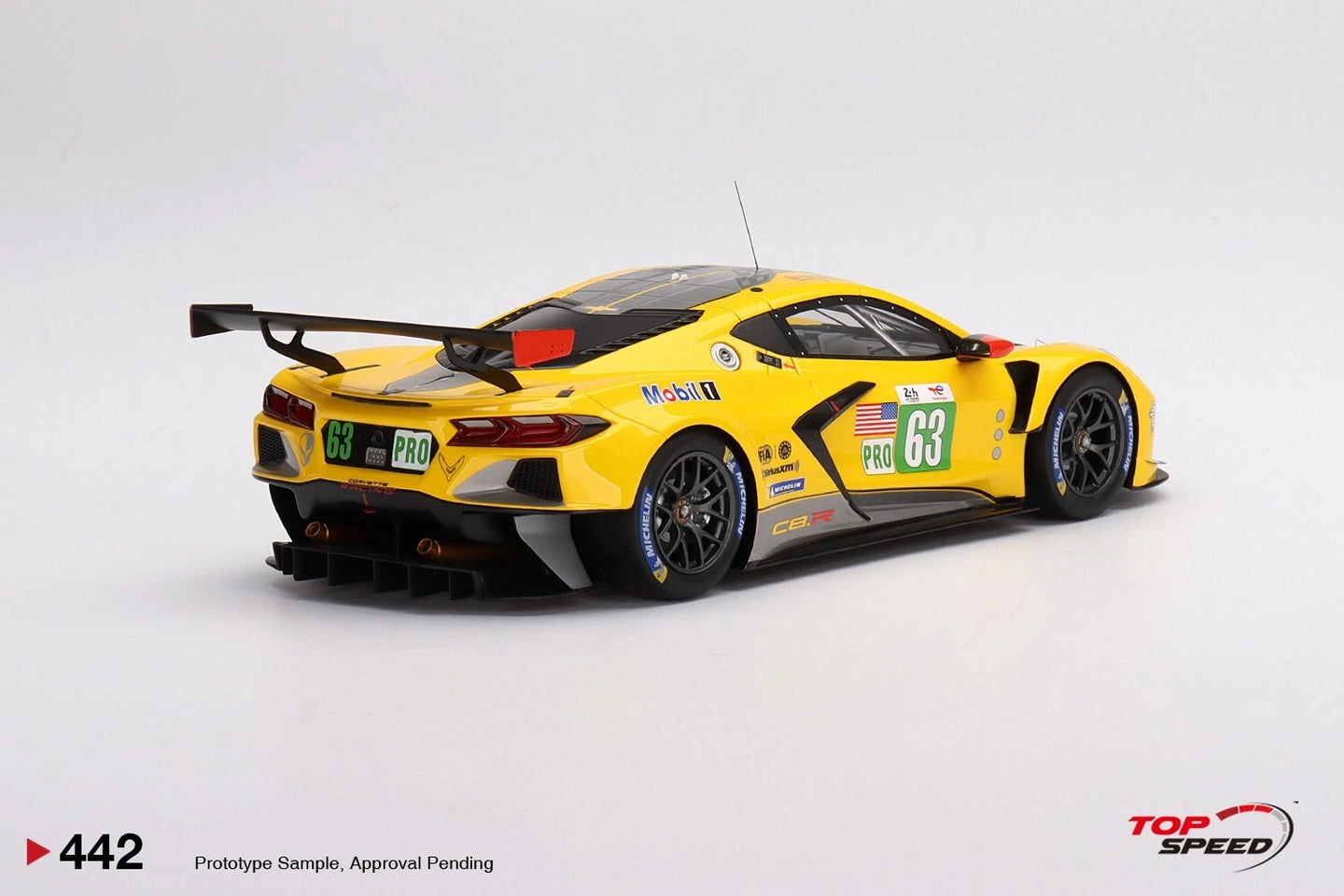 TOPSPEED CHEVROLET CORVETTE C8.R NO.63 CORVETTE RACING 2022 LE MANS 24 HRS