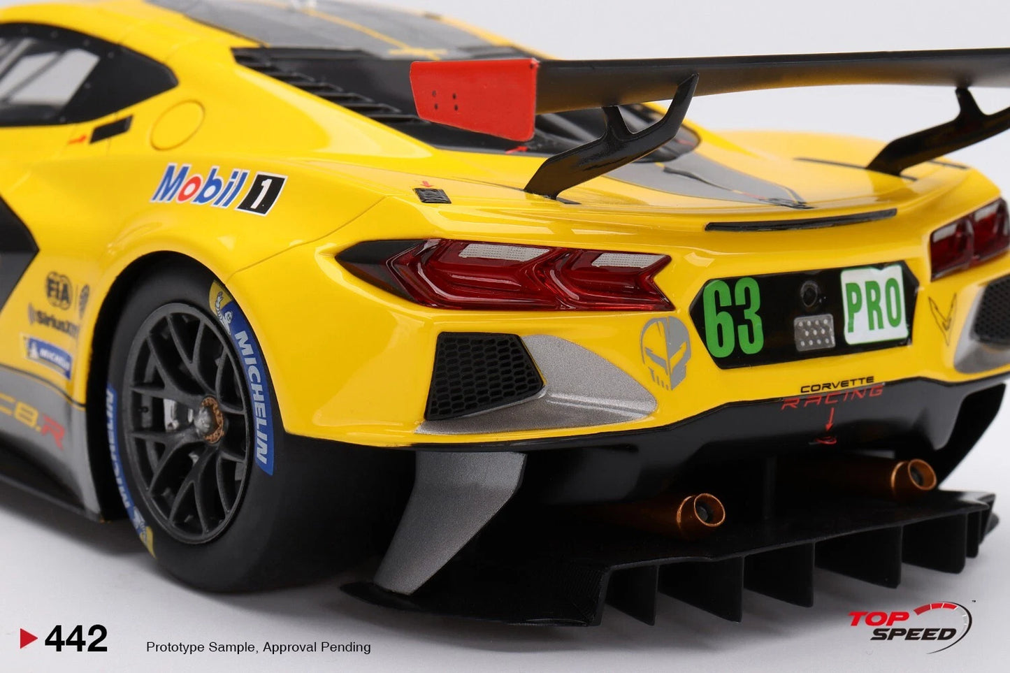 TOPSPEED CHEVROLET CORVETTE C8.R NO.63 CORVETTE RACING 2022 LE MANS 24 HRS