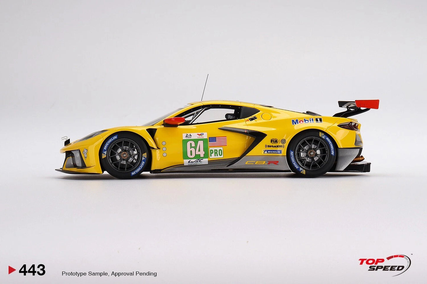 TOPSPEED CHEVROLET CORVETTE C8.R NO.64 CORVETTE RACING 2022 LE MANS 24 HRS