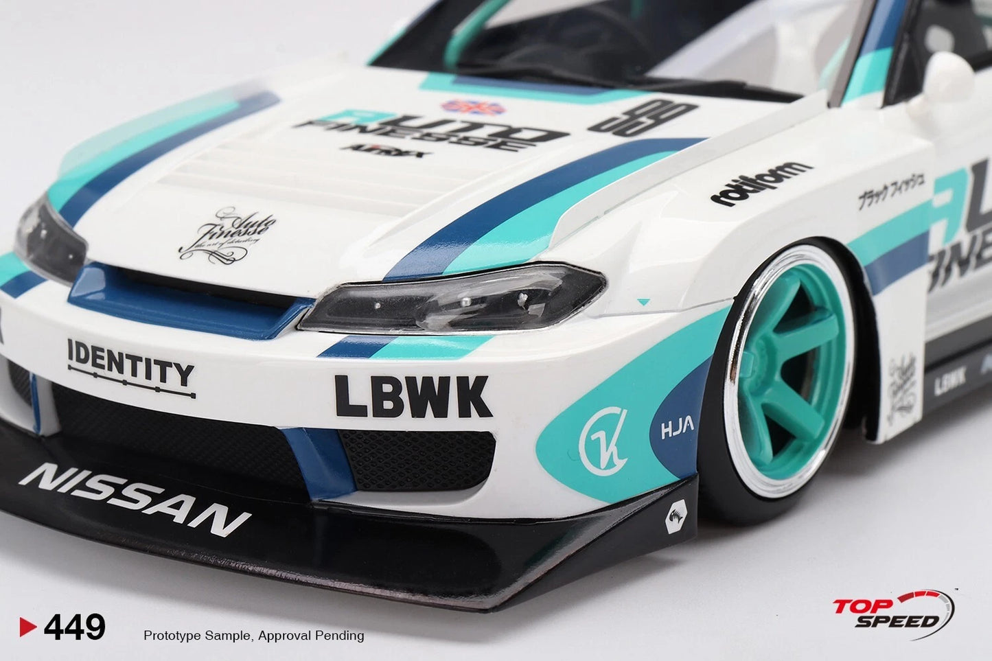 TOPSPEED LB-SUPER SILHOUETTE NISSAN S15 SILVIA AUTO FINESSE