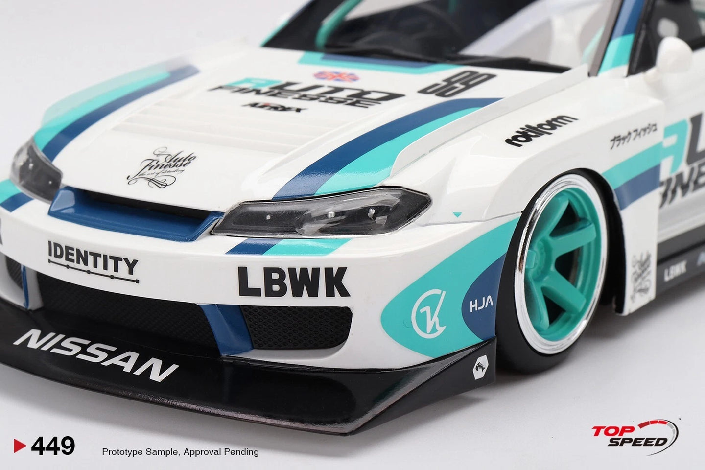 TOPSPEED LB-SUPER SILHOUETTE NISSAN S15 SILVIA AUTO FINESSE