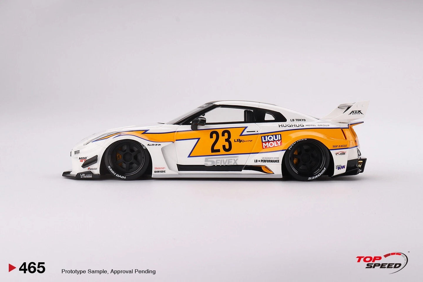 TOPSPEED NISSAN LB-SILHOUETTE WORKS GT 35GT-RR VER.1 LB RACING (RESIN)