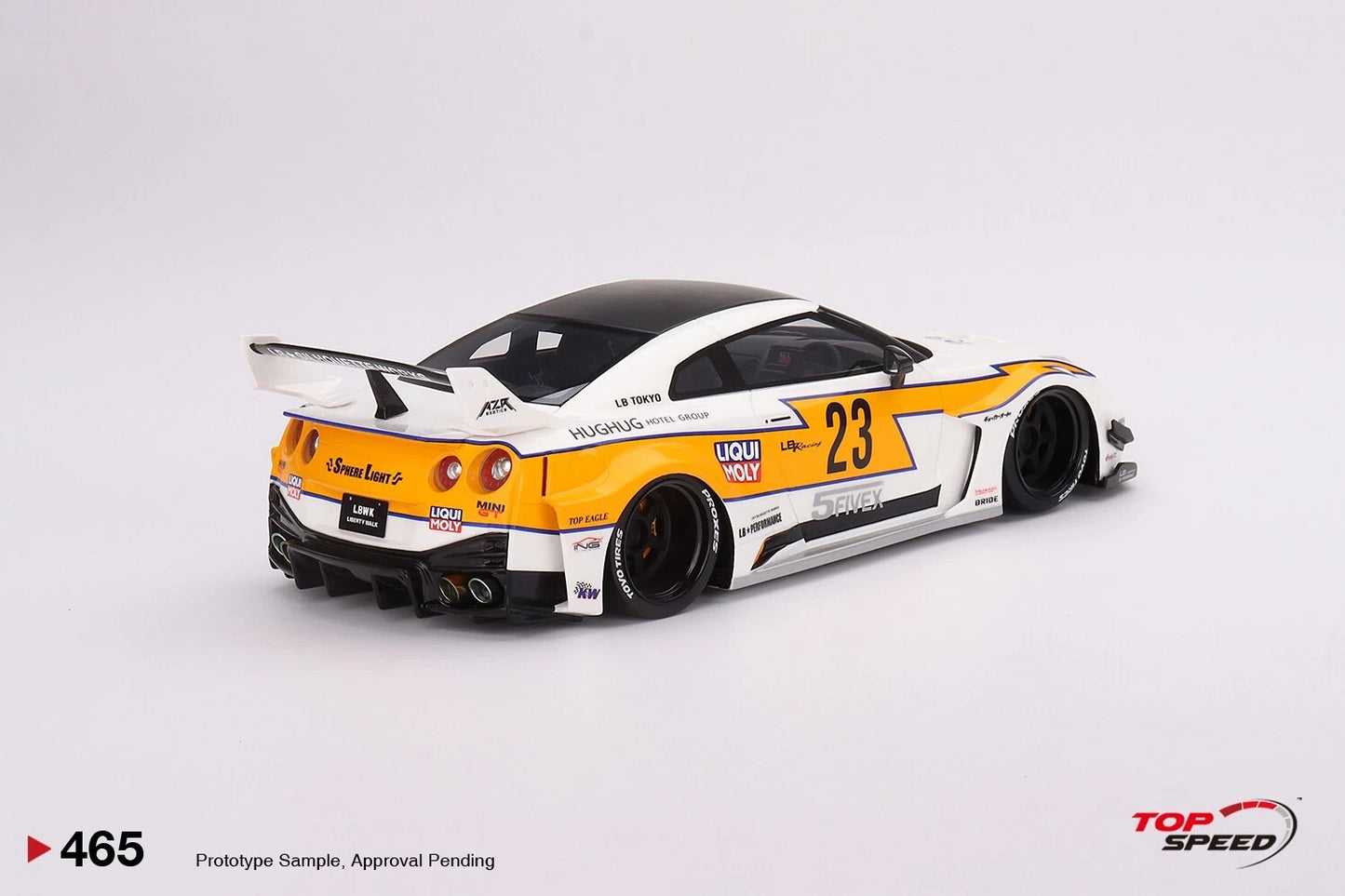 TOPSPEED NISSAN LB-SILHOUETTE WORKS GT 35GT-RR VER.1 LB RACING (RESIN)