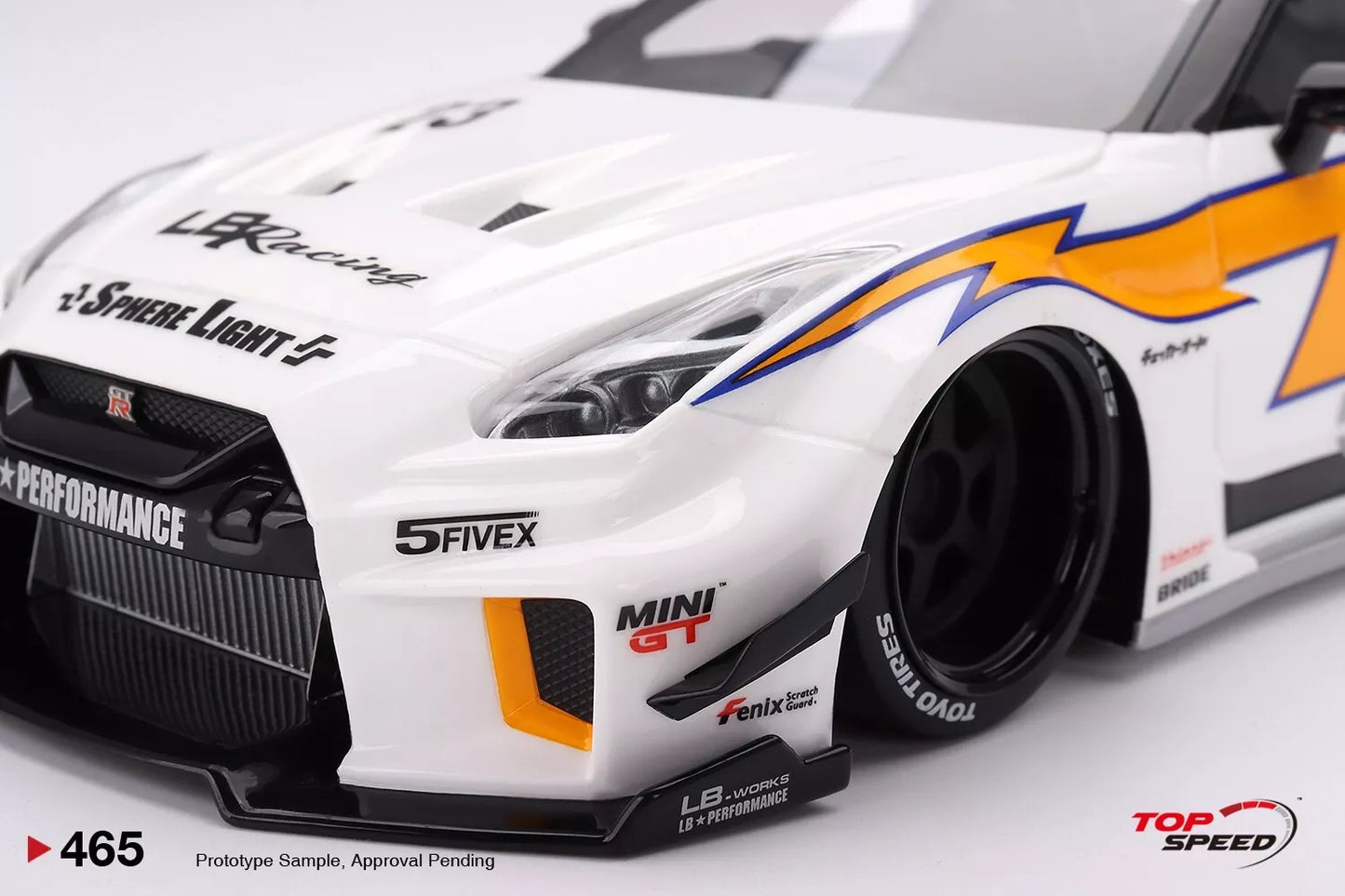 TOPSPEED NISSAN LB-SILHOUETTE WORKS GT 35GT-RR VER.1 LB RACING (RESIN)