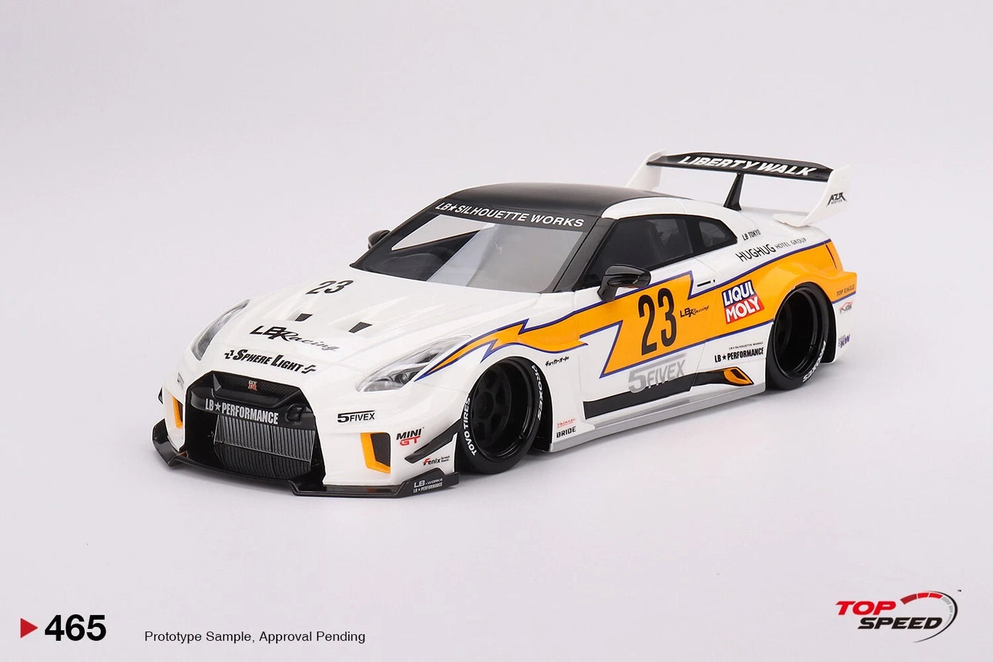 TOPSPEED NISSAN LB-SILHOUETTE WORKS GT 35GT-RR VER.1 LB RACING (RESIN)