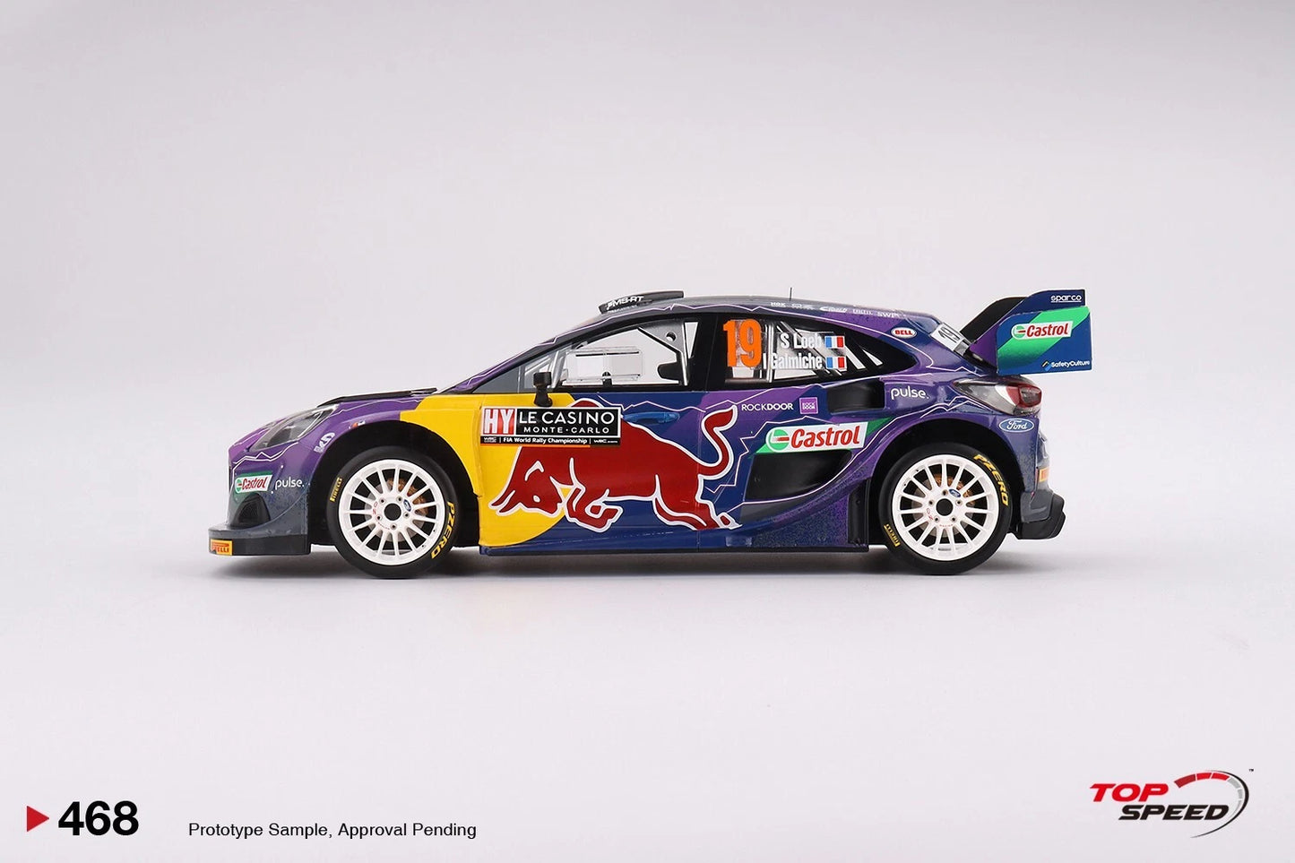 TOPSPEED FORD PUMA RALLY1 NO.19 M-SPORT FORD WRT 2022 RALLY MONTE CARLO WINNER