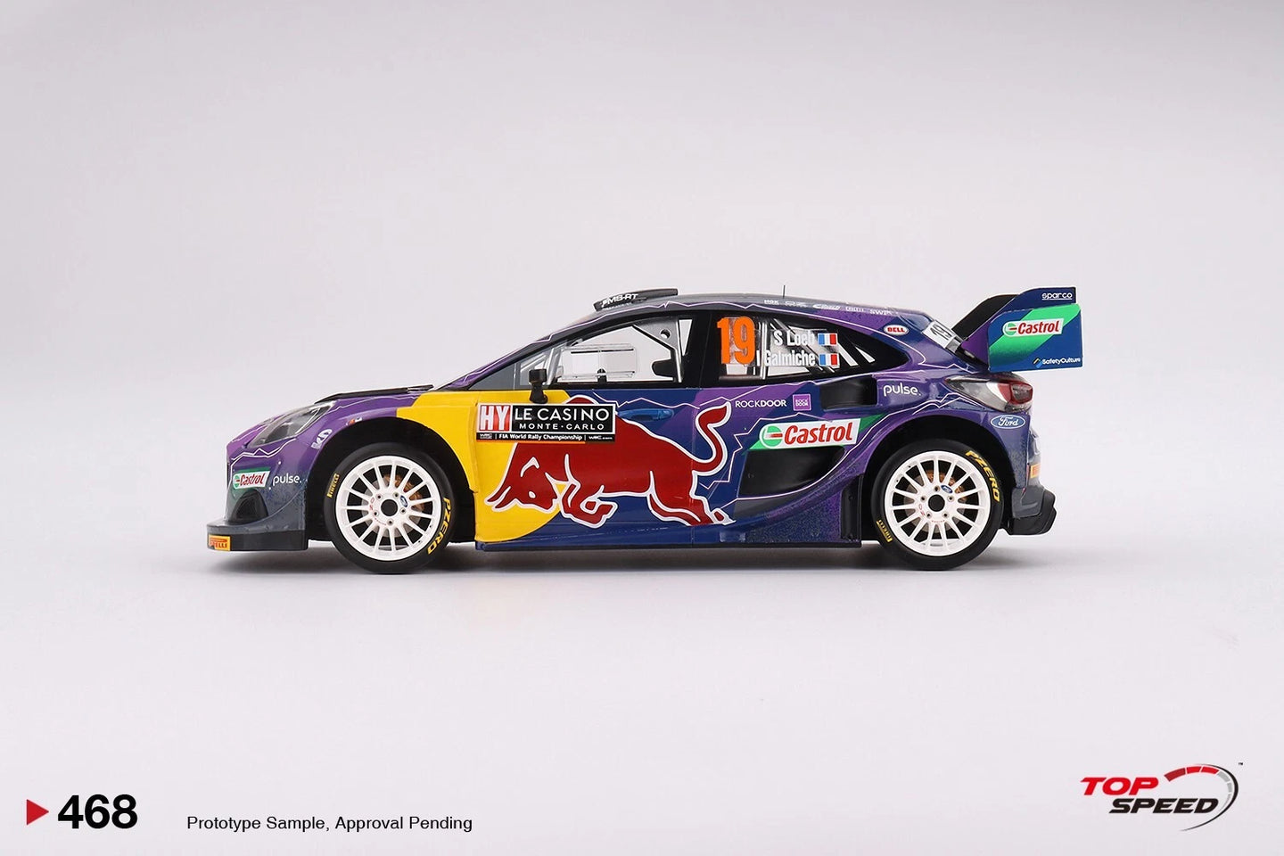 TOPSPEED FORD PUMA RALLY1 NO.19 M-SPORT FORD WRT 2022 RALLY MONTE CARLO WINNER