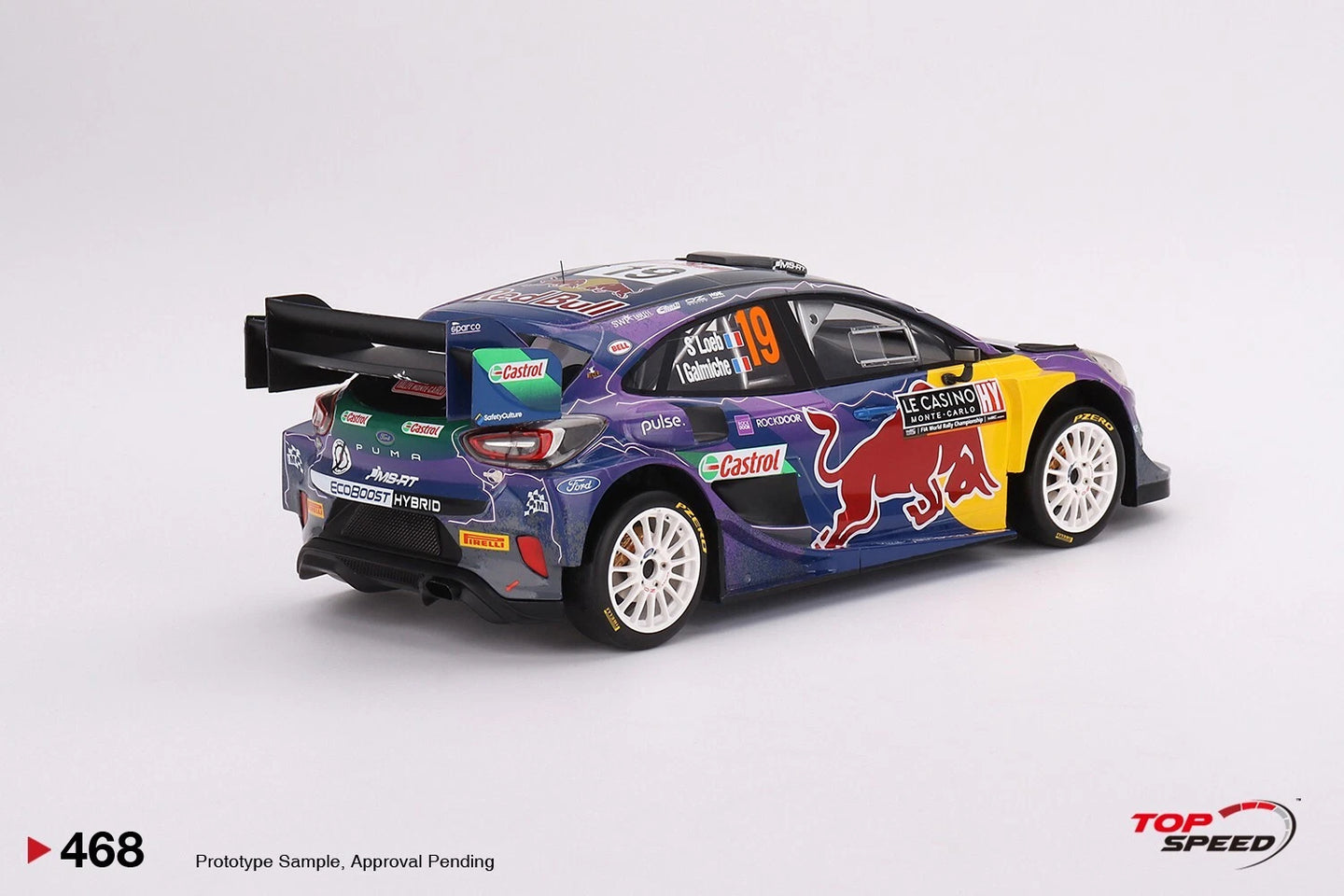 TOPSPEED FORD PUMA RALLY1 NO.19 M-SPORT FORD WRT 2022 RALLY MONTE CARLO WINNER
