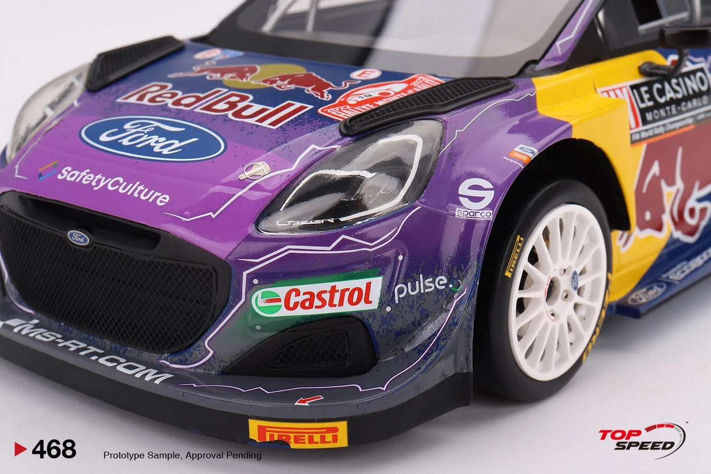 TOPSPEED FORD PUMA RALLY1 NO.19 M-SPORT FORD WRT 2022 RALLY MONTE CARLO WINNER
