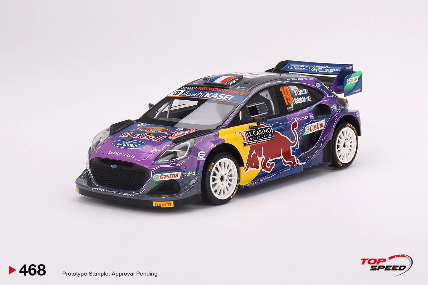 TOPSPEED FORD PUMA RALLY1 NO.19 M-SPORT FORD WRT 2022 RALLY MONTE CARLO WINNER