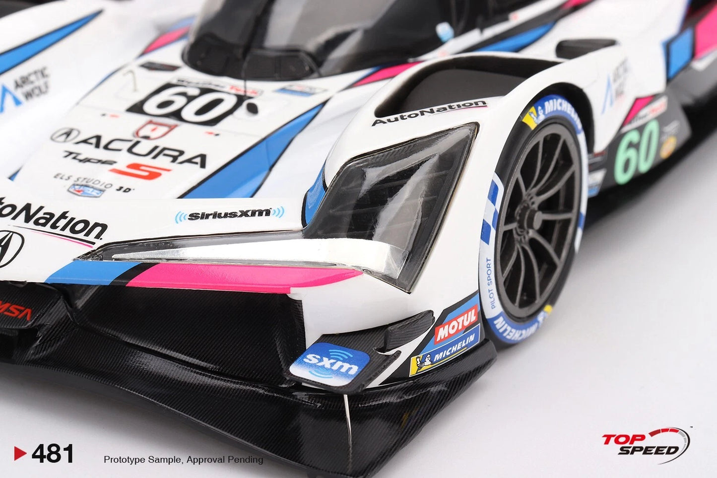 TOPSPEED ACURA ARX-06 GTP NO.60 MEYER SHANK RACING 2023 IMSA DAYTONA 24 HRS WINNER