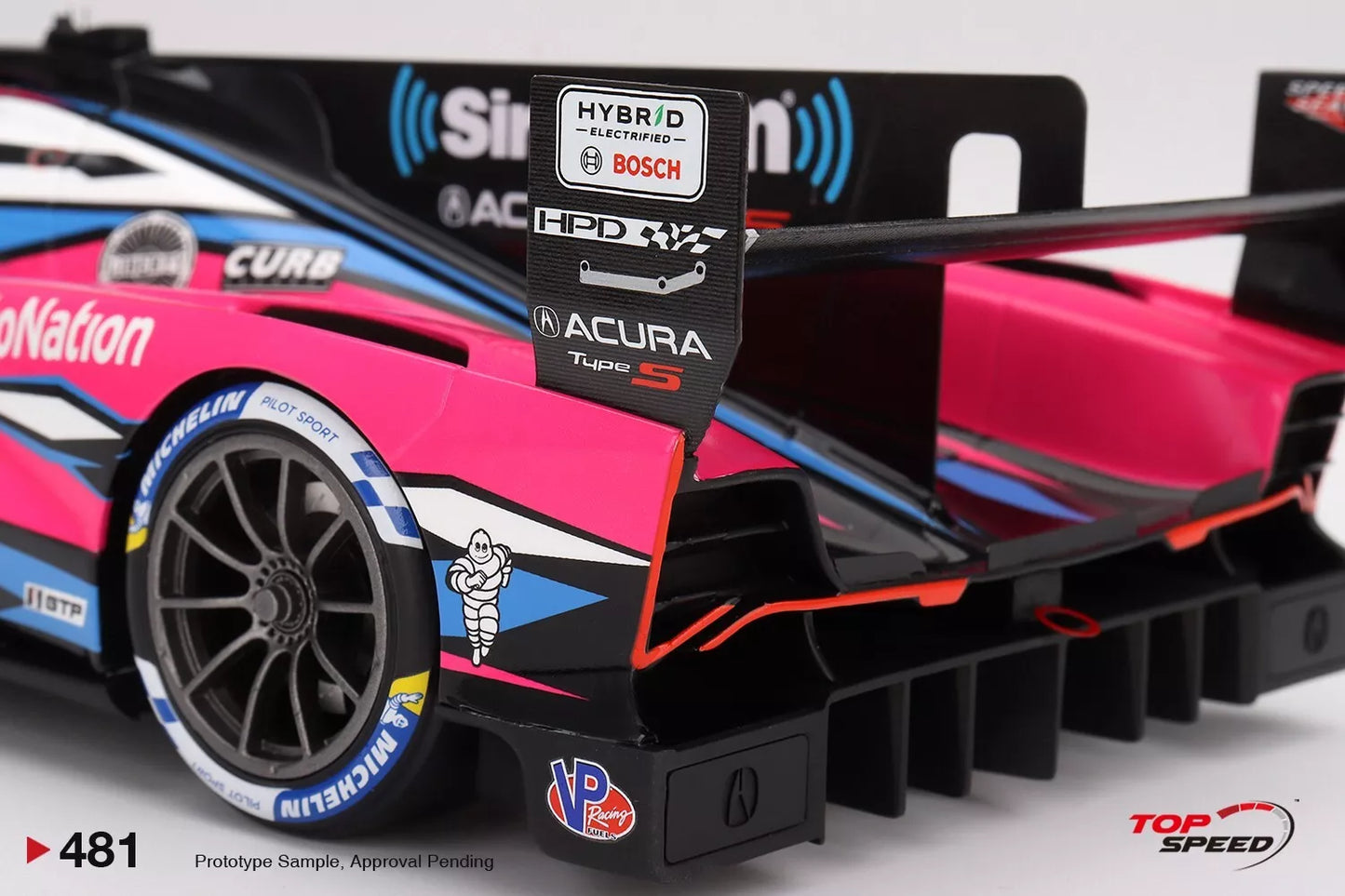 TOPSPEED ACURA ARX-06 GTP NO.60 MEYER SHANK RACING 2023 IMSA DAYTONA 24 HRS WINNER