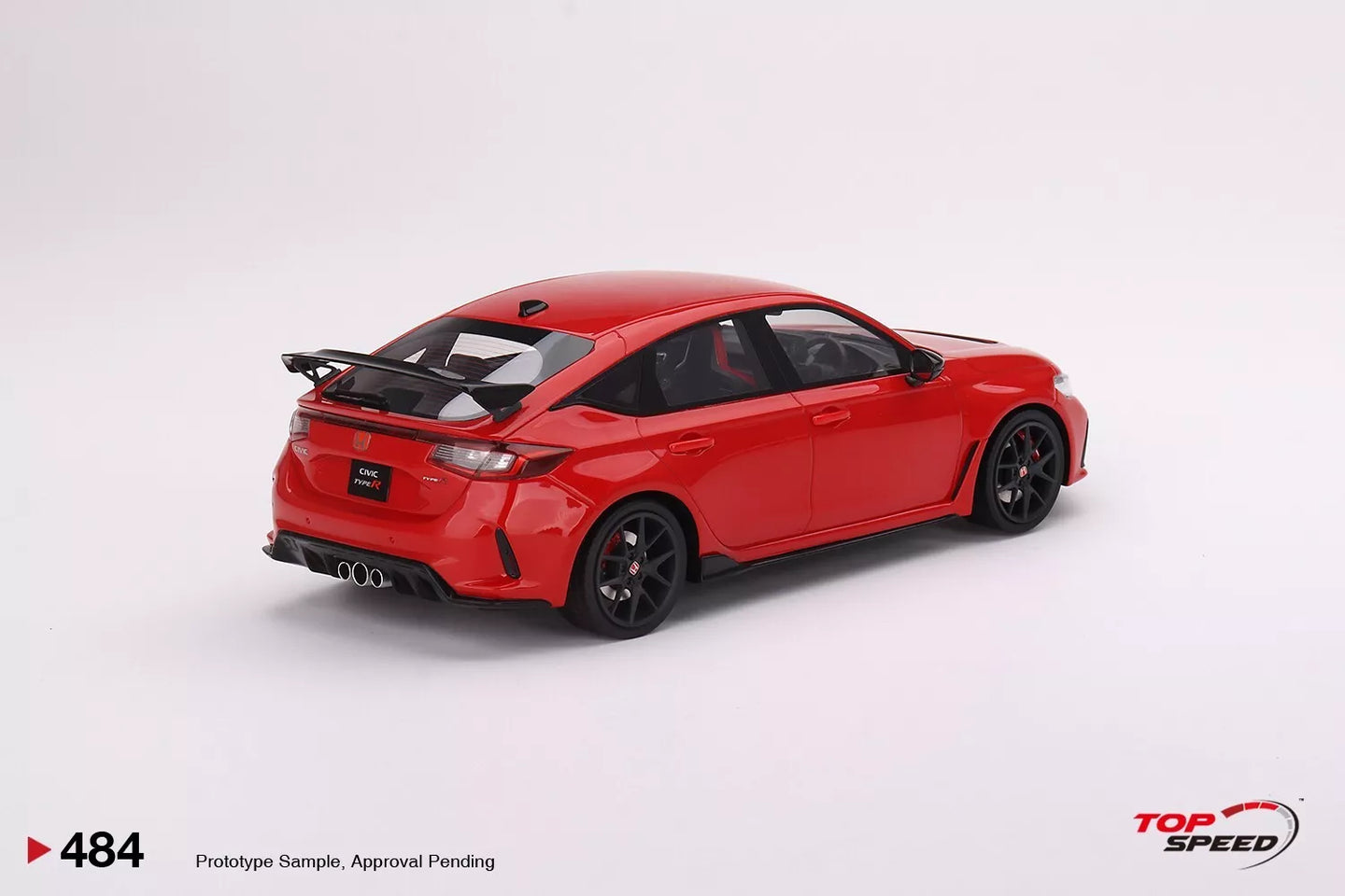TOPSPEED HONDA CIVIC TYPE R RALLYE RED (RHD) 2023