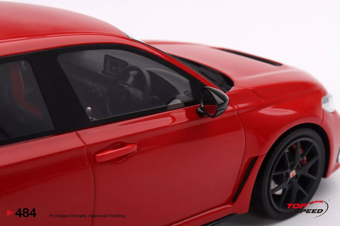 TOPSPEED HONDA CIVIC TYPE R RALLYE RED (RHD) 2023
