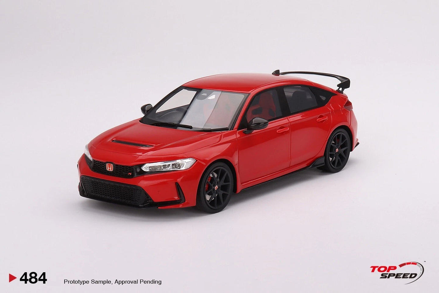 TOPSPEED HONDA CIVIC TYPE R RALLYE RED (RHD) 2023