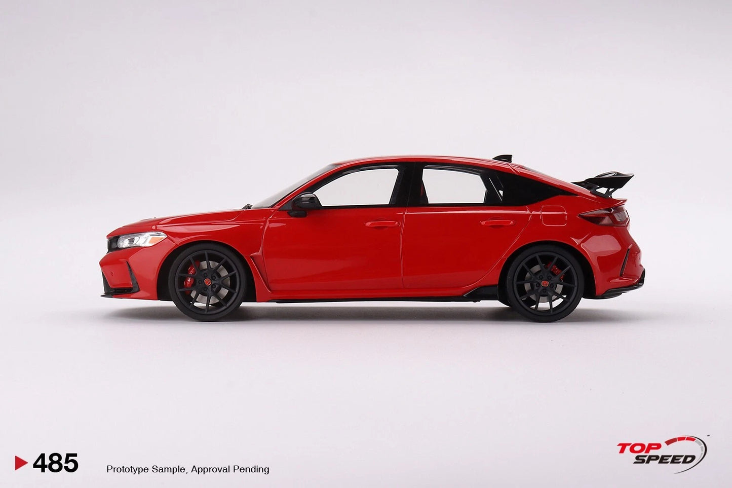 TOPSPEED HONDA CIVIC TYPE R RALLYE RED (LHD) 2023