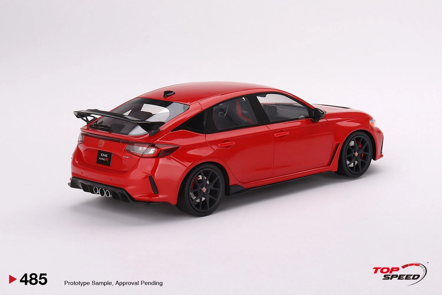TOPSPEED HONDA CIVIC TYPE R RALLYE RED (LHD) 2023