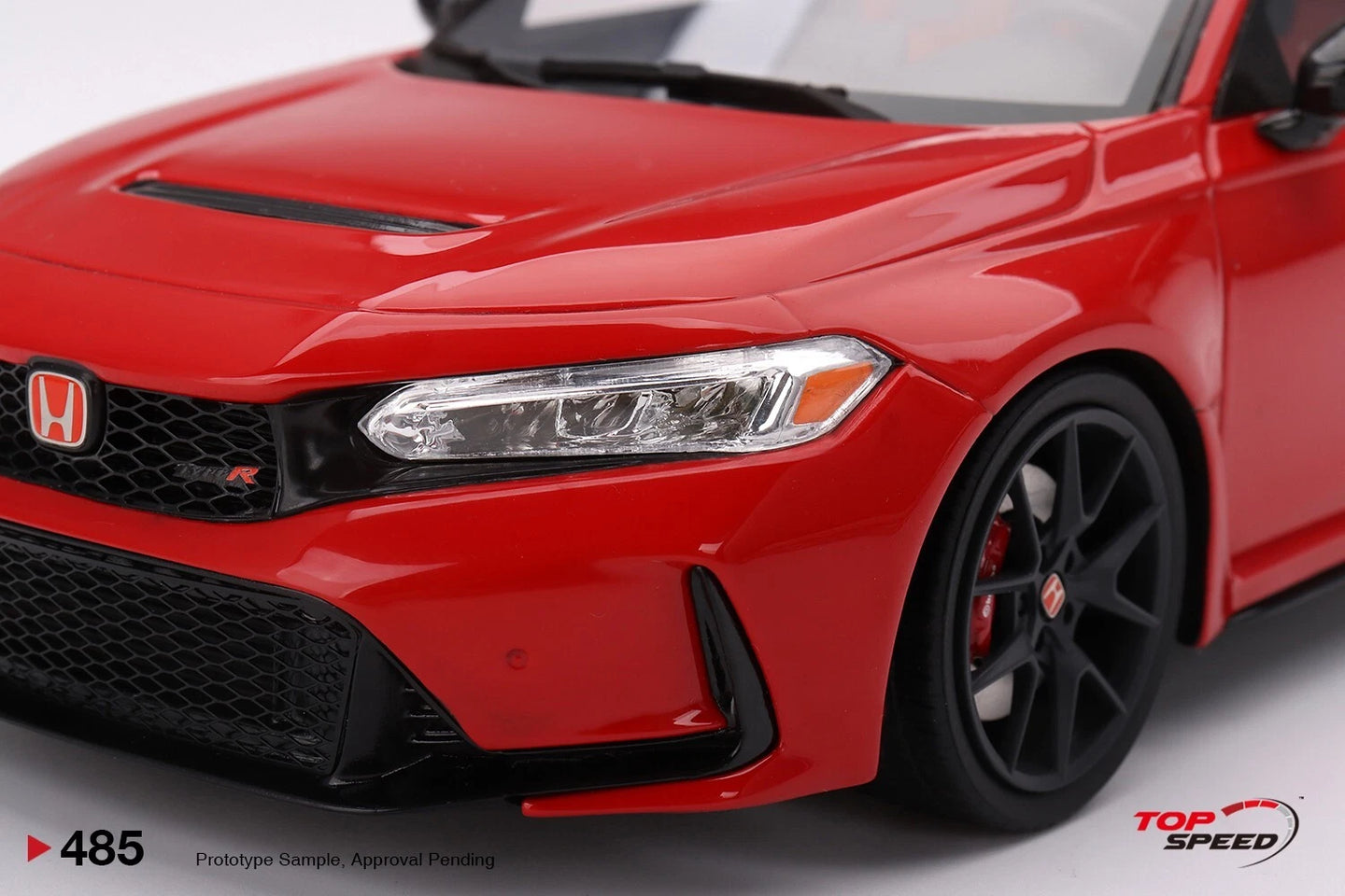 TOPSPEED HONDA CIVIC TYPE R RALLYE RED (LHD) 2023