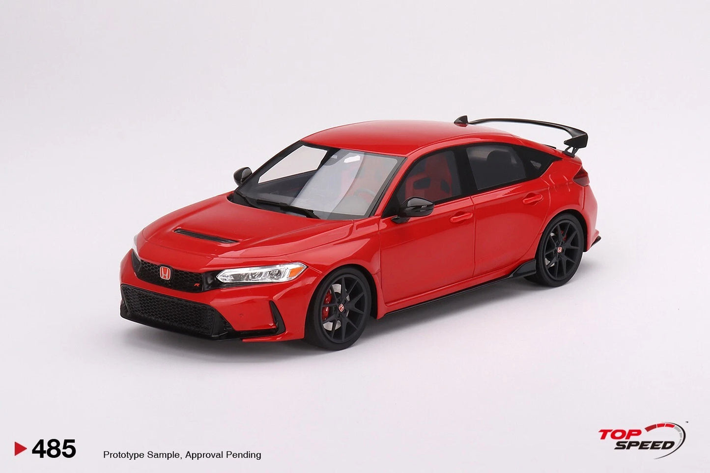 TOPSPEED HONDA CIVIC TYPE R RALLYE RED (LHD) 2023