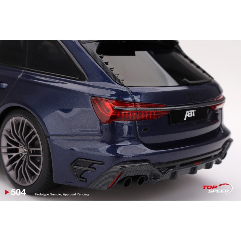 TOPSPEED AUDI ABT RS6-R NAVARRA BLUE METALLIC