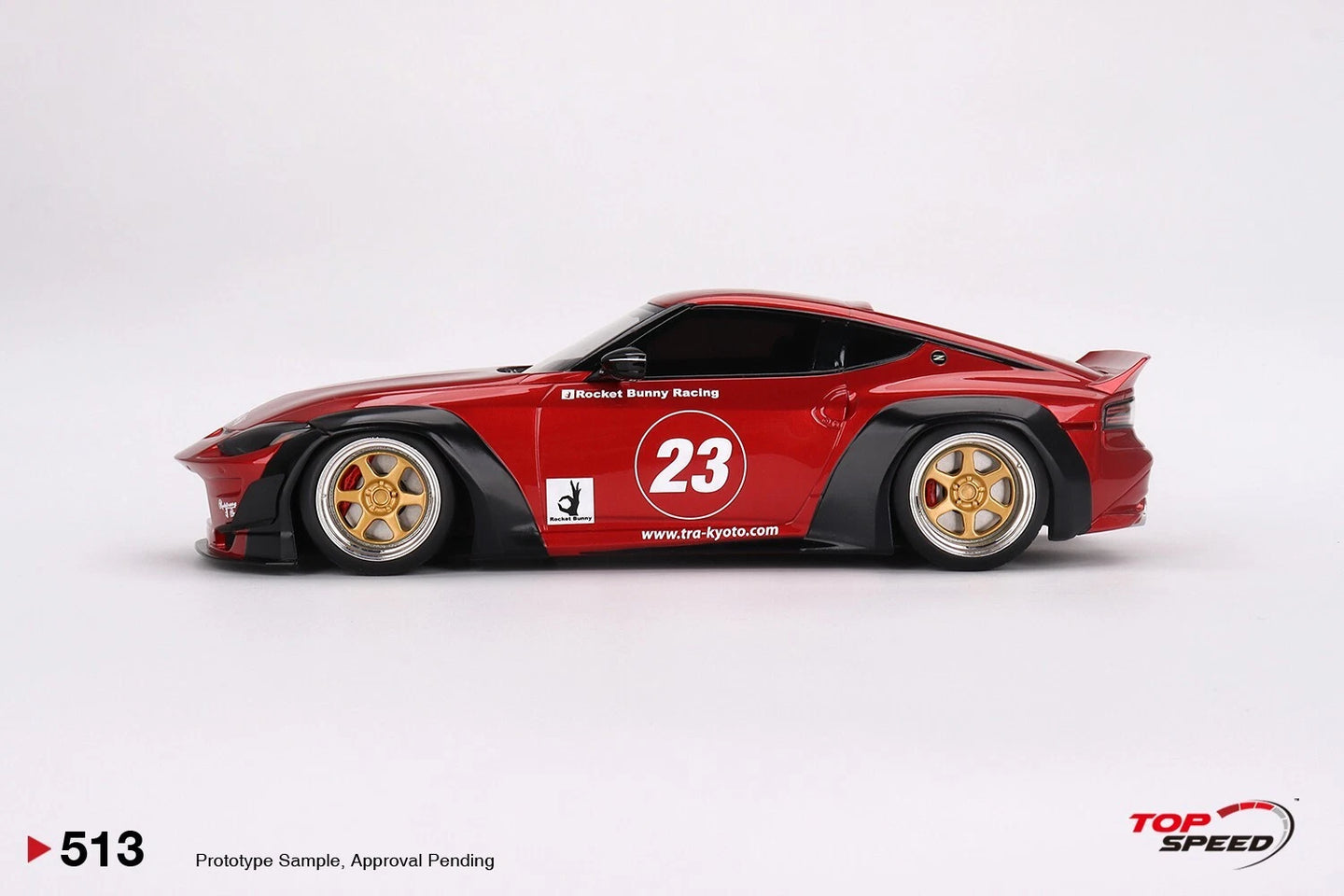 TOPSPEED NISSAN Z (RZ34) PANDEM PASSION RED (RESIN)