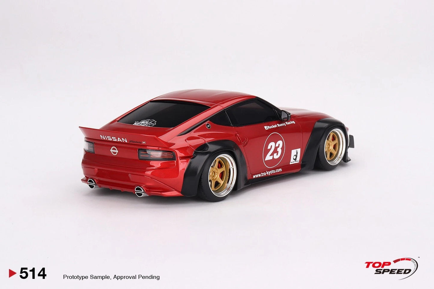 TOPSPEED NISSAN FAIRLADY Z (RZ34) PANDEM PASSION RED (RESIN)