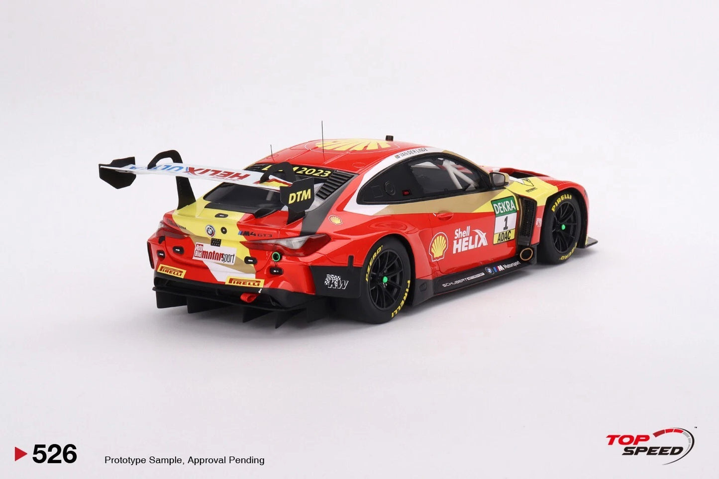 TOPSPEED BMW M4 GT3 NO.1 SCHUBERT MOTORSPORT 2023 DTM