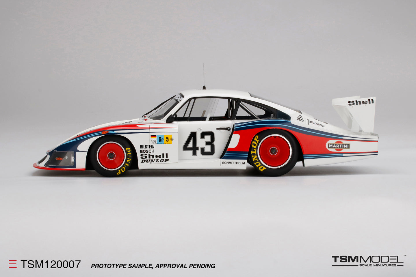 TRUESCALE MINIATURES PORSCHE 935/78 NO.43 MOBY DICK 1978