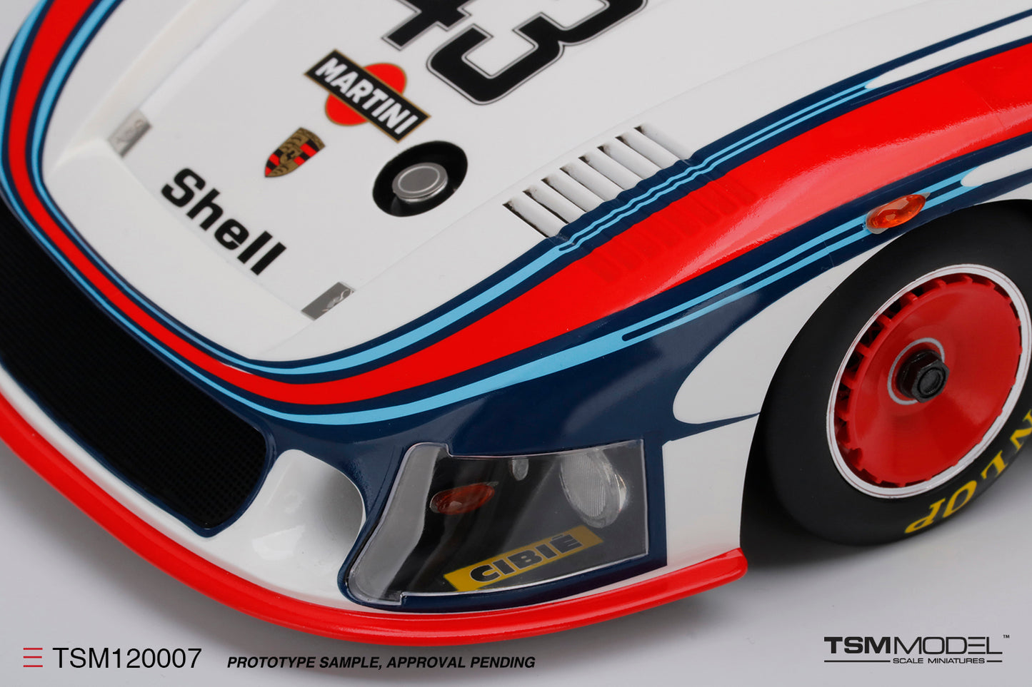 TRUESCALE MINIATURES PORSCHE 935/78 NO.43 MOBY DICK 1978