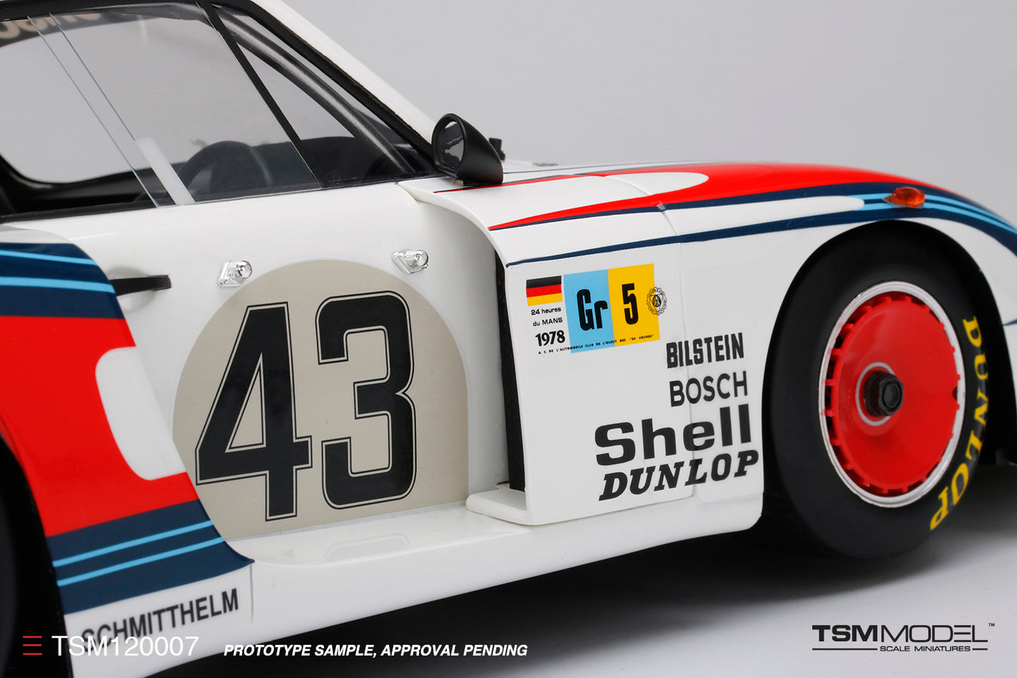 TRUESCALE MINIATURES PORSCHE 935/78 NO.43 MOBY DICK 1978
