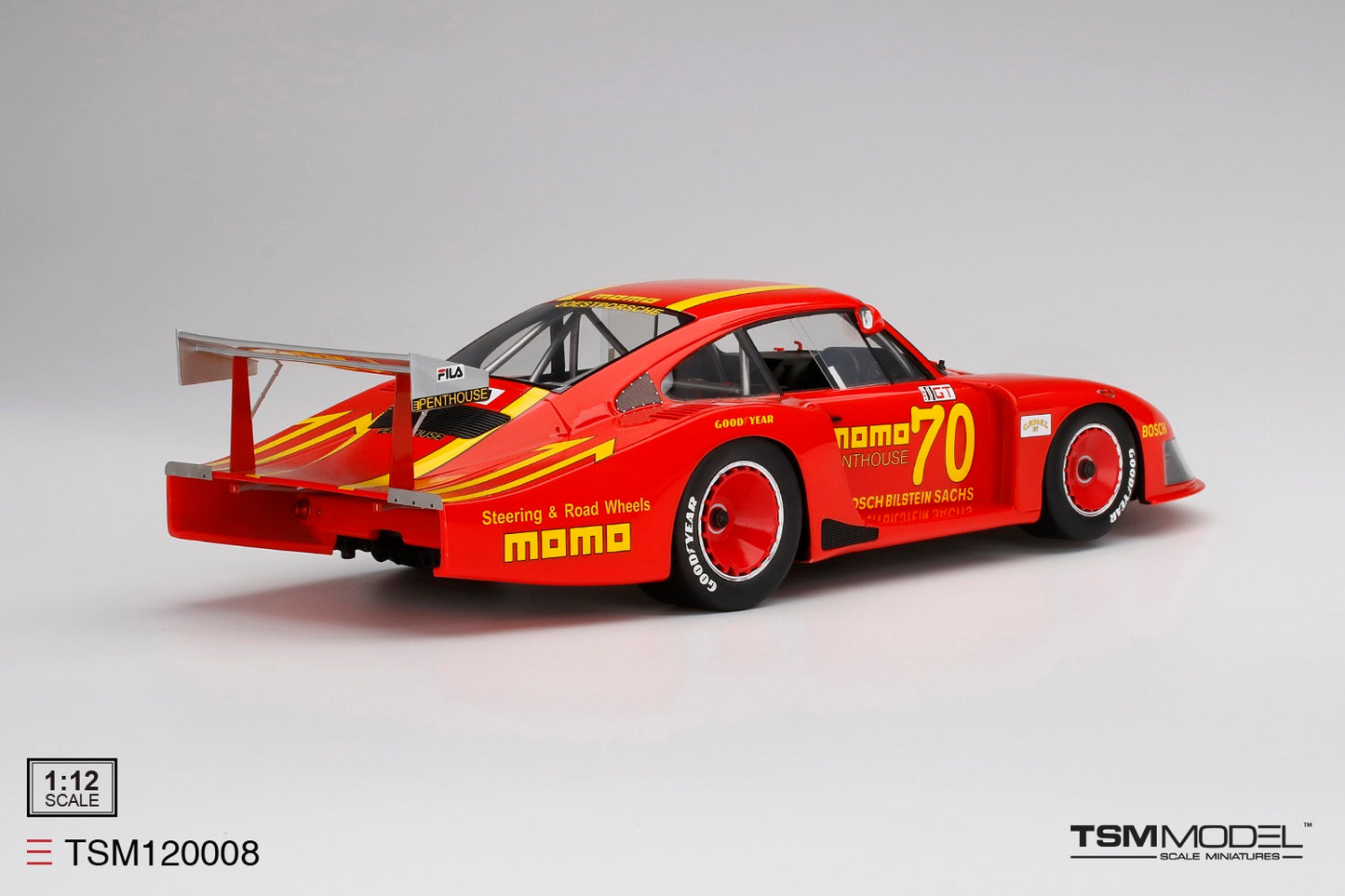 TRUESCALE MINIATURES PORSCHE 935/78 NO.70 "MOBY DICK MOMO/PENTHOUSE" 1981