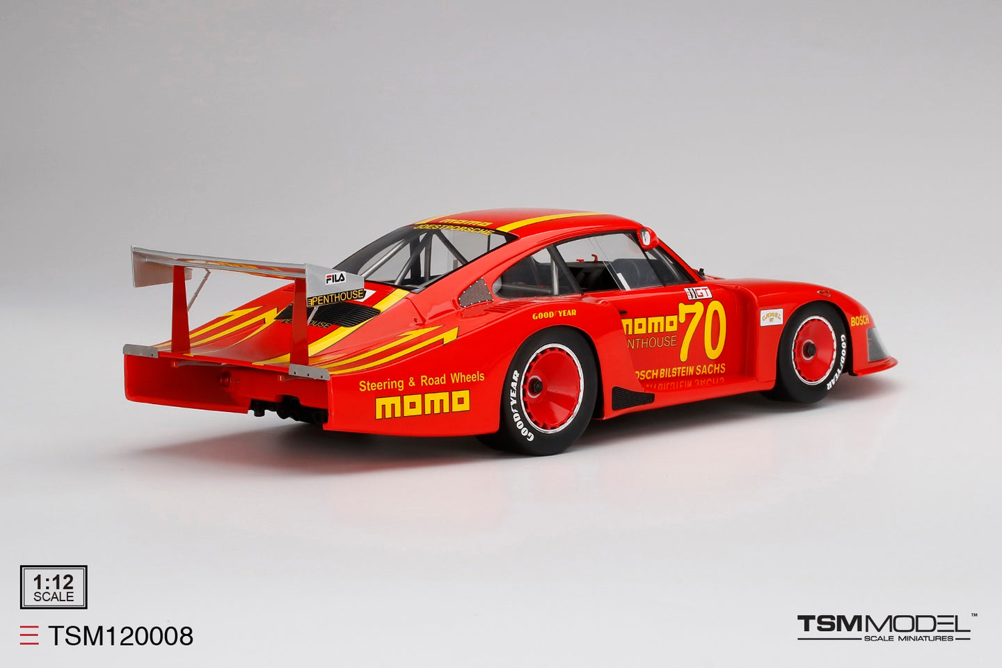 TRUESCALE MINIATURES PORSCHE 935/78 NO.70 "MOBY DICK MOMO/PENTHOUSE" 1981