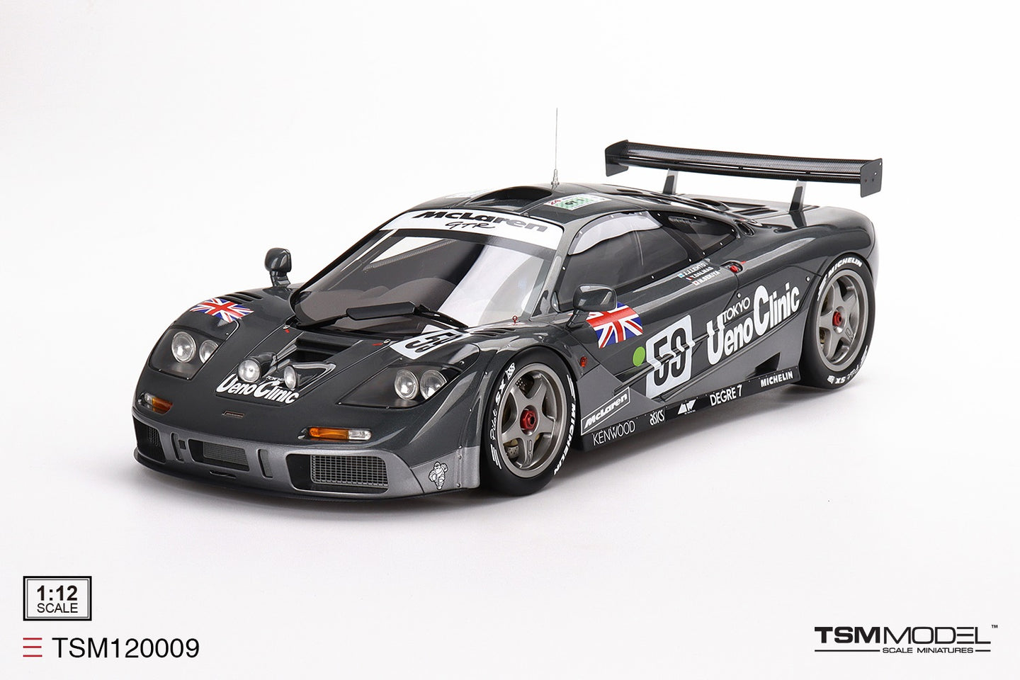 TRUESCALE MINIATURES MCLAREN F1 GTR NO.59 1995 LE MANS 24 HRS WINNER