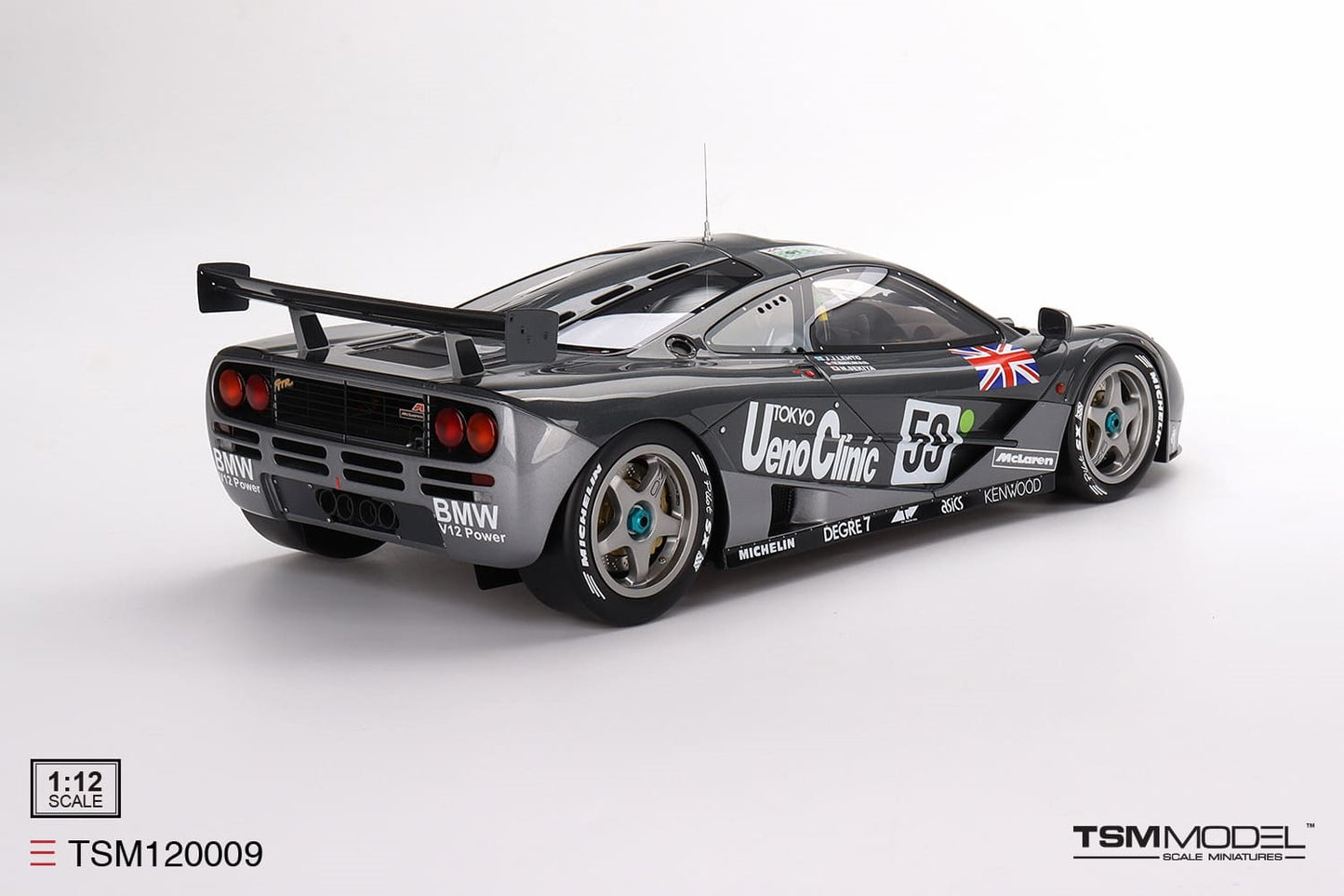 TRUESCALE MINIATURES MCLAREN F1 GTR NO.59 1995 LE MANS 24 HRS WINNER