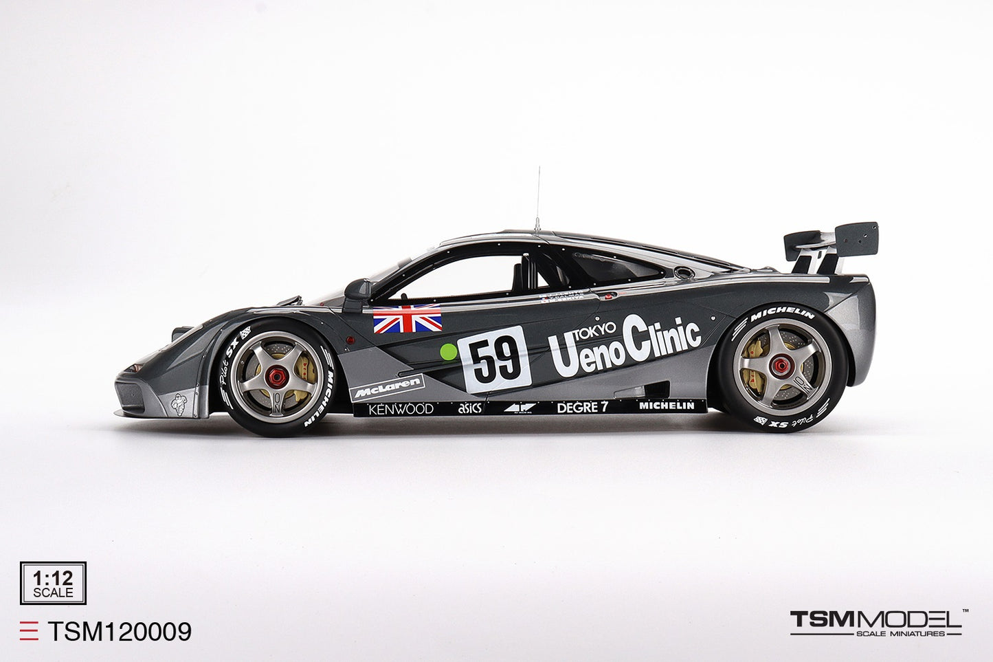 TRUESCALE MINIATURES MCLAREN F1 GTR NO.59 1995 LE MANS 24 HRS WINNER