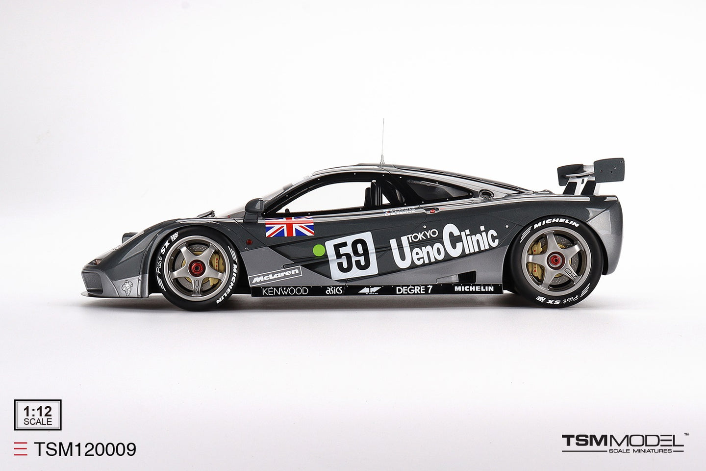 TRUESCALE MINIATURES MCLAREN F1 GTR NO.59 1995 LE MANS 24 HRS WINNER