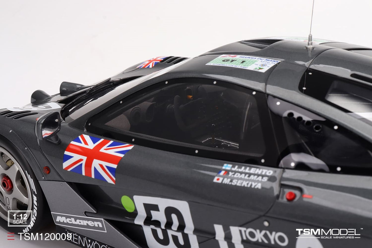 TRUESCALE MINIATURES MCLAREN F1 GTR NO.59 1995 LE MANS 24 HRS WINNER