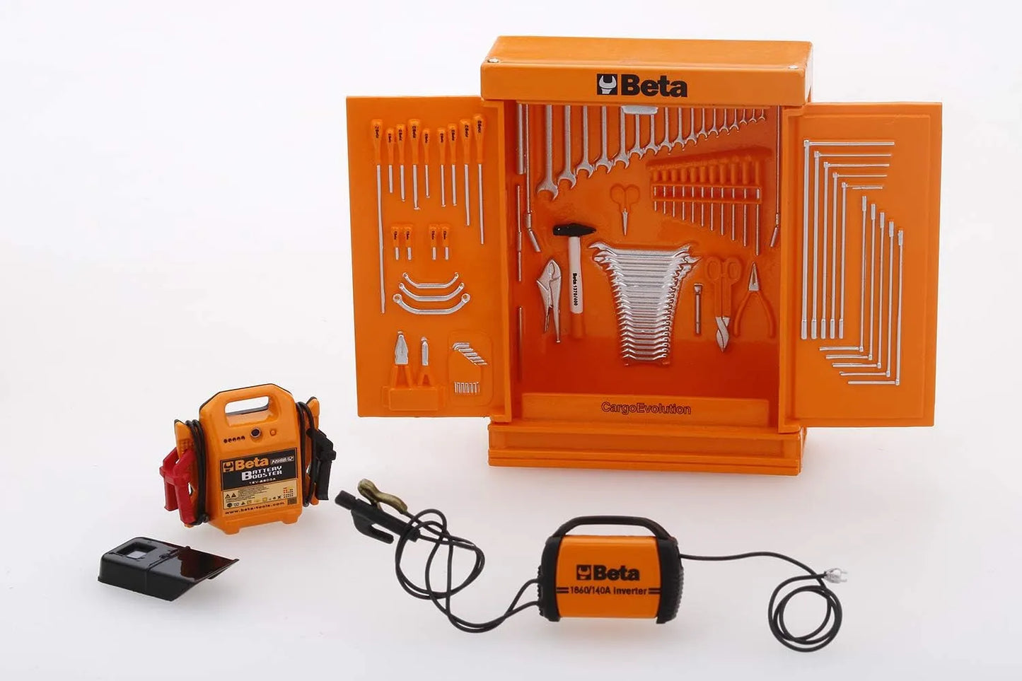 TRUE SCALE MINIATURES TOOL KIT + JACK, TROLLEY, AXLE STANDS