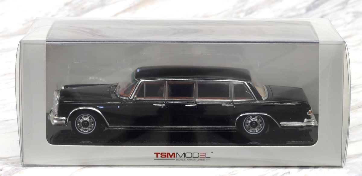 TRUESCALE MINIATURES 1964 MERCEDES 600 PULLMAN 6 DOOR BLACK