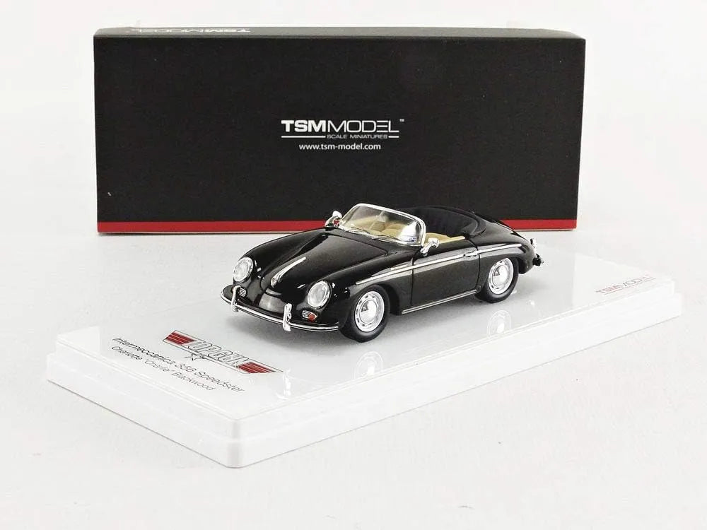 TRUESCALE MINIATURES 1952 PORSCHE 356 SPEEDSTER CABRIOLET INTERMECCANICA TOP GUN