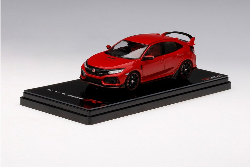 TRUESCALE MINIATURES 2017 HONDA CIVIC TYPE R RALLYE RED