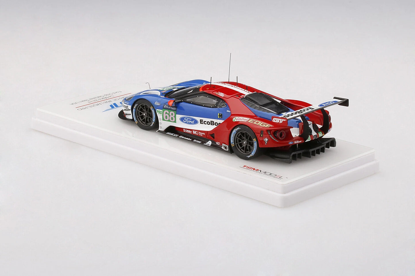 TRUESCALE MINIATURES FORD GT LMGTE PRO NO.68 2017 LE MANS 24HR
