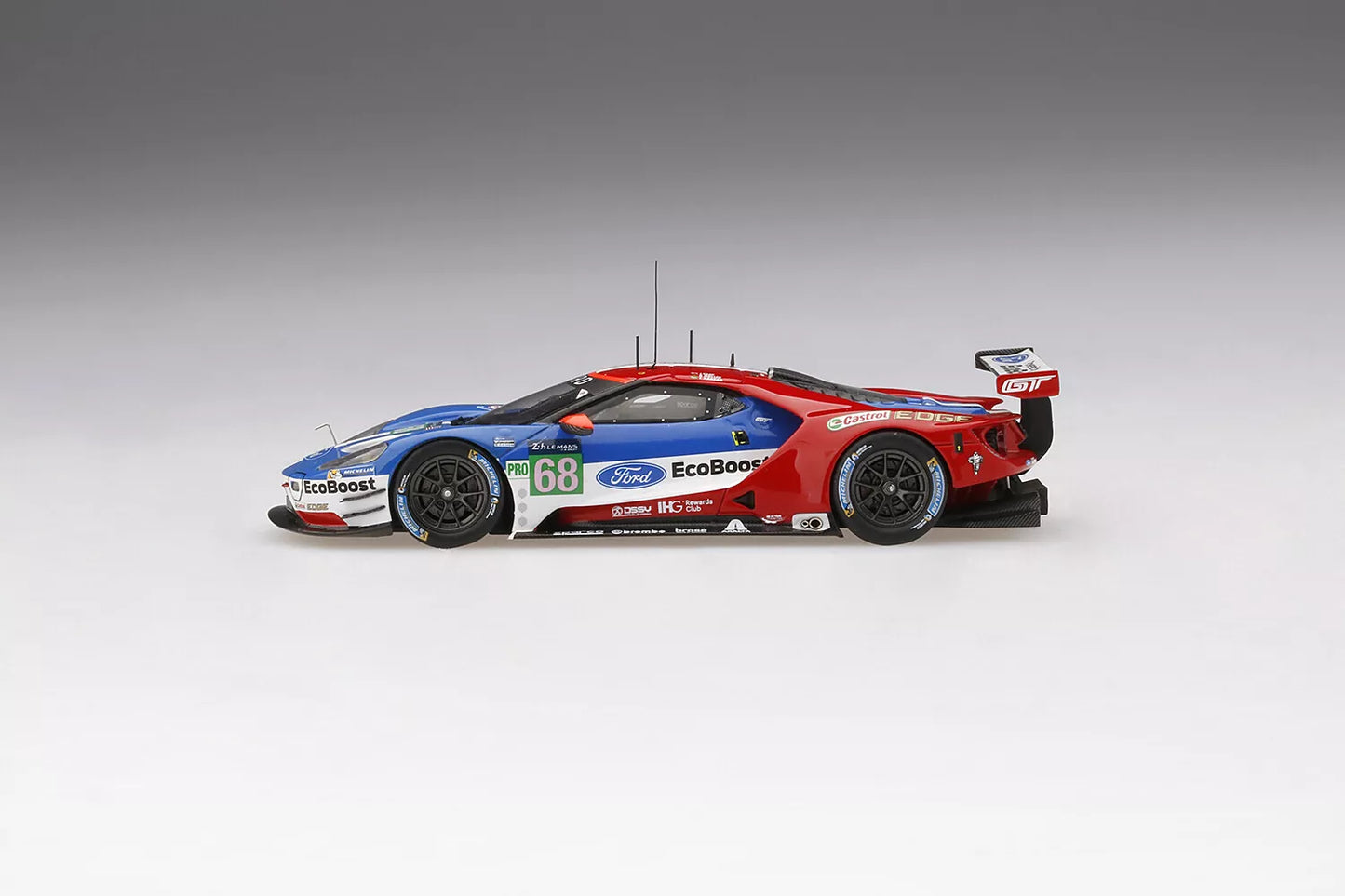 TRUESCALE MINIATURES FORD GT LMGTE PRO NO.68 2017 LE MANS 24HR