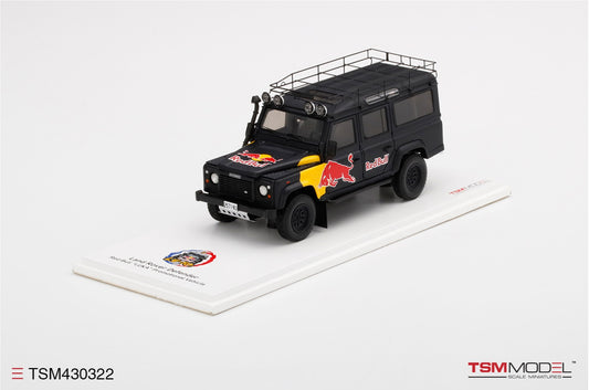 TRUESCALE MINIATURES LAND ROVER DEFENDER RED BULL