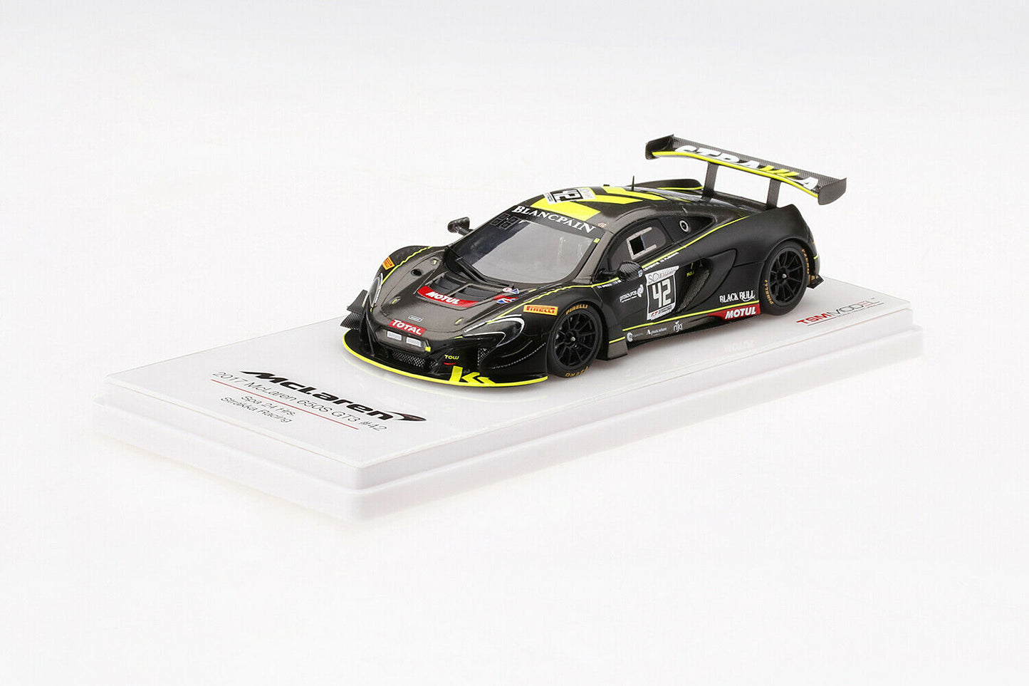 TRUESCALE MINIATURES MCLAREN 650S GT3 NO.42 2017