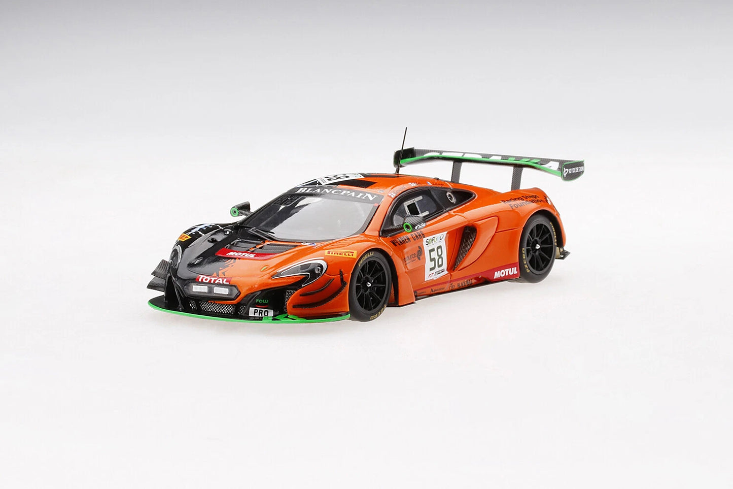 TRUESCALE MINIATURES MCLAREN 650S GT3 NO.58 2017