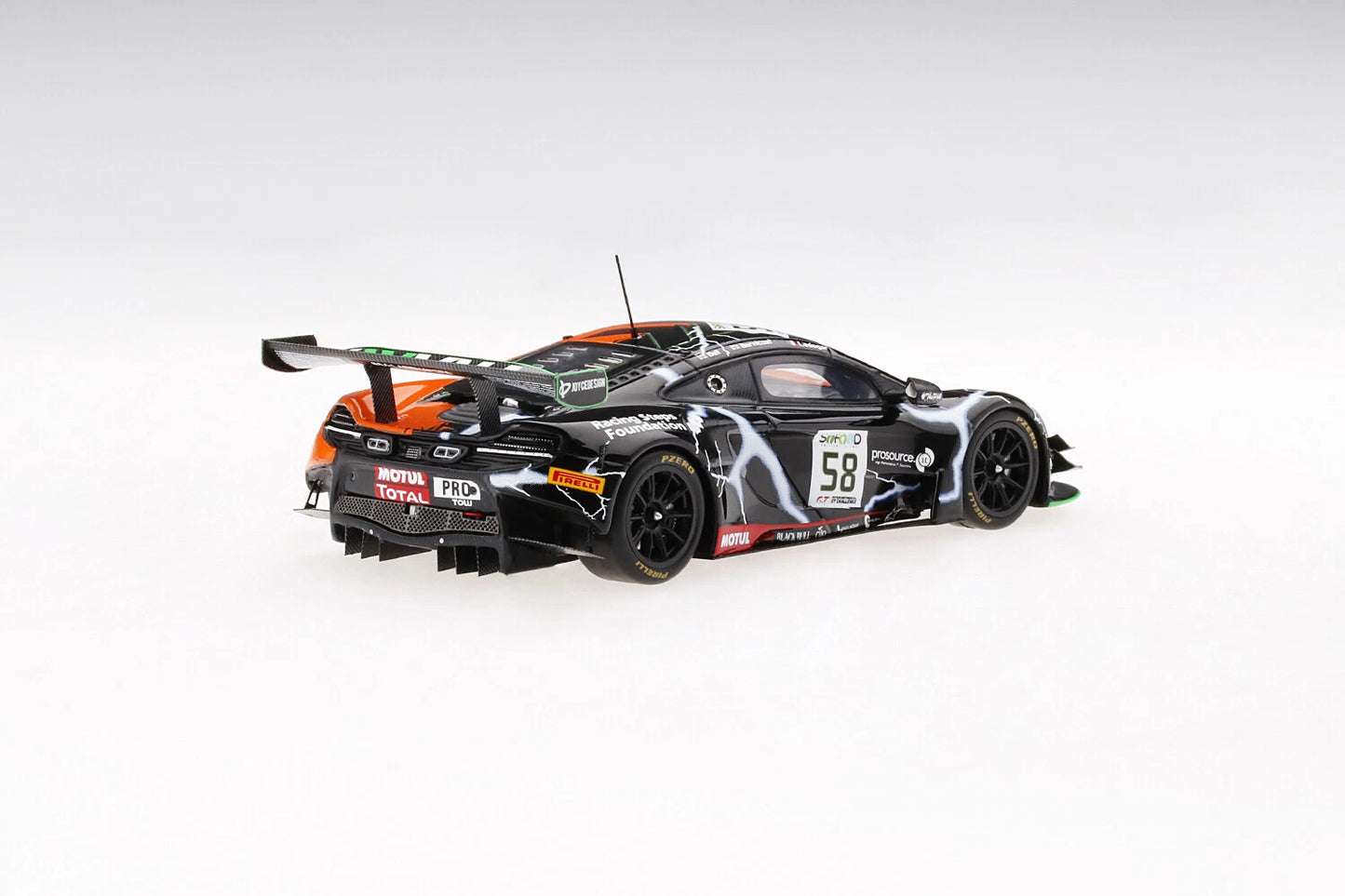 TRUESCALE MINIATURES MCLAREN 650S GT3 NO.58 2017