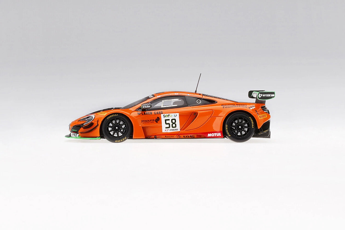 TRUESCALE MINIATURES MCLAREN 650S GT3 NO.58 2017